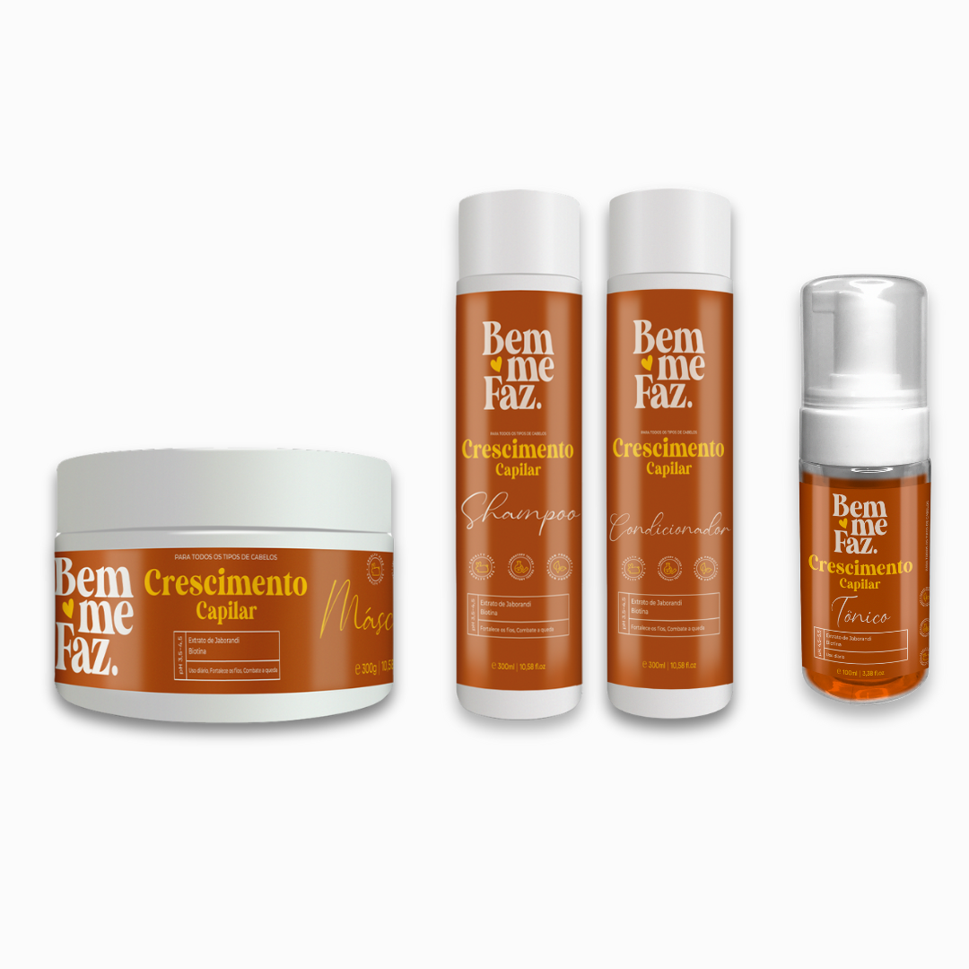 Kit crescimento capilar + Tônico