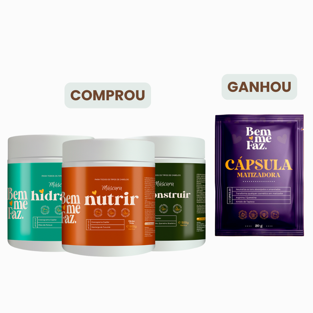 Kit Cronograma + Cápsula Matizadora